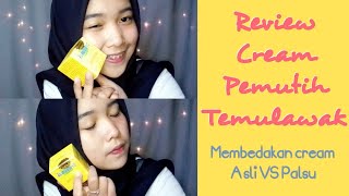 Review Cream Temulawak Siang MalamDan Cara Membedakan Asli VS Palsu [upl. by Naujuj]