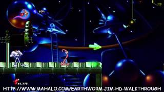 Earthworm Jim HD Walkthrough  Level 5 [upl. by Hayward81]