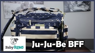 JuJuBe BFF Legacy Collection Nautical Print Review by Baby Gizmo [upl. by Vil422]