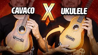 QUAL O MELHOR CAVAQUINHO OU UKULELE Entenda a diferença entre eles [upl. by Iey]