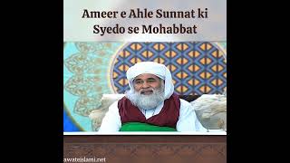 Ameer e Ahle Sunnat ki Syedo se Mohabbat aqeedat adab ahteram ishq pyar tazeem priorities [upl. by Geraud]