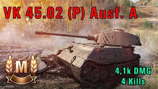 World of Tanks  VK 4502 P Ausf A  Ace Tanker  Tundra [upl. by Edda227]