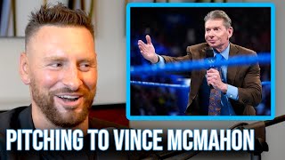 Dijak On Failed Pitches To Vince McMahon [upl. by Hcirteid]