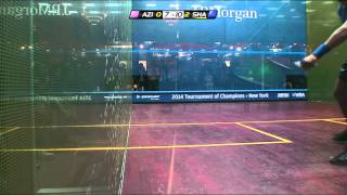 Squash JPMorgan ToC 2014  Rd1 Roundup Part 2 [upl. by Tina]