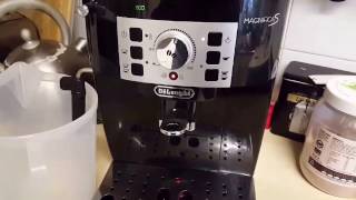 How To Descale a Delonghi Magnifica Coffee Machine [upl. by Annaigroeg]