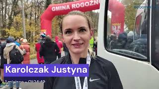 9 Rogoziński Półmaraton Przemysła II wywiady [upl. by Germann362]