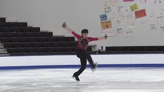 Aaron Kulvatunyou  Novice Men Short Program  2025 Eastern Sectional Singles Final [upl. by Akina]