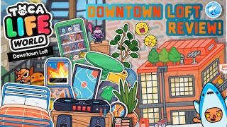 Toca Life World  DownTown Loft Review 🏠Home Designer [upl. by Leamiba]