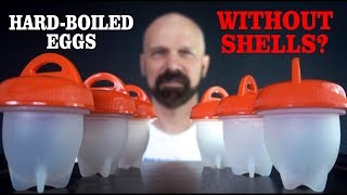 Egglettes Review NoShell Hard Boiled Eggs [upl. by Yniffit892]