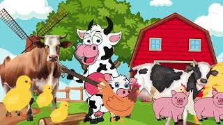 OLD MCDONALD HAD A FARM SONG mp4 [upl. by Eilac]