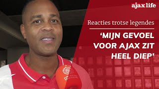 Ajaxlegendes trots ‘Gevoel voor de club zit heel diep’ [upl. by Toth381]