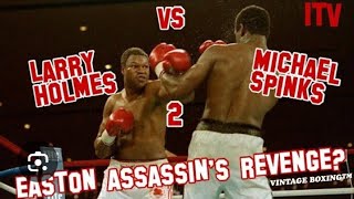 Larry Holmes vs Michael Spinks 2 [upl. by Cordy]