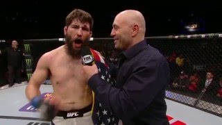 Fight Night New Jersey Bryan Barberena Octagon Interview [upl. by Pierre]