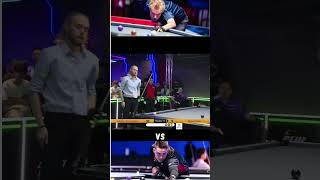 Amazing Bank shot on 8 ball  Francisco sanchez ruiz vs Mickey krause  Peri Open 2024 [upl. by Deehahs]