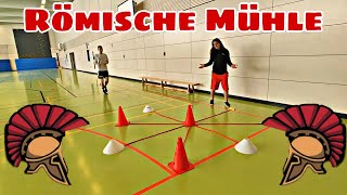 Römische Mühle  Staffelspiel für den Sportunterricht [upl. by Tereve222]