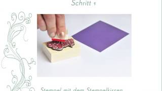 Embossing So gestalten man tolle Hochzeitseinladungen selbst [upl. by Satsok]