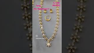 Wow Ad Haaram set combo whats app at 919840055517 tarasjewelleryreelsviral fashionjewellery [upl. by Alfredo]