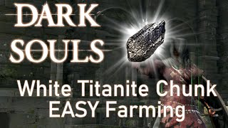 LEGIT Easy White Chunk Farming  Dark Souls Remastered [upl. by Zitah]