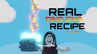 REAL dino DNA recipe in pop it trading [upl. by Ehctav]