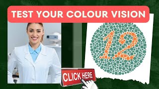 ISHIHARA COLOUR VISION TEST  Eye Test  Colour Blindness Test  Optometry [upl. by Asirralc]