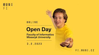 Open Day FI MU · February 3 2023 [upl. by Hannus571]