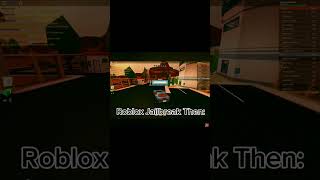 Roblox jailbreak now vs then gaming roblox [upl. by Ardnajela299]