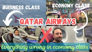 Qatar Airways Islamabad to Doha flight review  Pakistan to Qatar in economy class  Qatar airways [upl. by Anirres328]