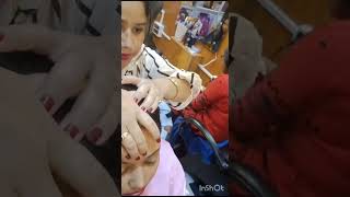 permanent hair spa treatment😍llyoutubeshort shortspermanent spa [upl. by Baelbeer]