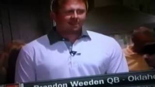 Cleveland Browns Draft Brandon Weeden [upl. by Asiar]