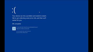 wininit BSOD Parallels desktop 4K [upl. by Chrisman]