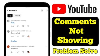 How To Fix YouTube Comments Not Showing Problem  YouTube Comments Restricted Mode Disable [upl. by Llenad678]