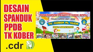 spanduk PPDB TK Kober cdr [upl. by Anilehs]