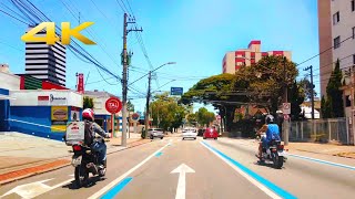 Centro de São José dos Campos até a rodoviária de Jacareí SP • Brasil 4K [upl. by Vod]