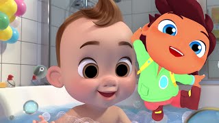 Bubble Bath Song  Row Row Row Your Boat  More Kids Songs and Nursery Rhymes [upl. by Dick]