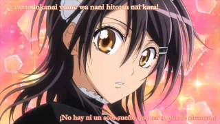 Kaichou wa Maidsama OP  My Secret  Saaya Mizuno  Lyrics amp Sub Español [upl. by Alathia662]