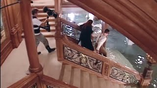 〽️TITANIC Behind The Scenes HD 60fps The Dining Room [upl. by Eneloc]