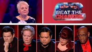 Jean Beats Five Chasers To Win A Huge £100000  Beat The Chasers [upl. by Htial]