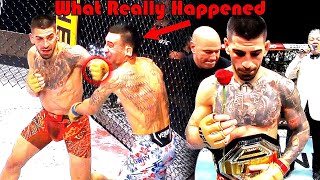 INSANE KNOCKOUT What Really Happened Ilia Topuria vs Max Holloway [upl. by Inimod]