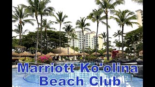 Marriotts KoOlina Beach Club Resort in Oahu Hawaii with Villa Room Tour [upl. by Adnowat]