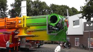 Opbouw Inversion XXL Kermis Wijchen 2012 [upl. by Eivets]