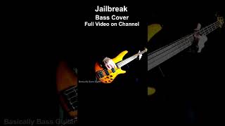 Jailbreak Bass Cover – Thin Lizzy ThinLizzy basicallybassguitar jailbreak [upl. by Wilfred]