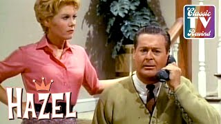 Hazel  George Is Furious With Hazel  Classic TV Rewind [upl. by Hammel436]