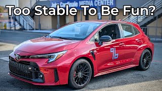 2023 Toyota GR Corolla Core Track Review  Does Stable Equal Boring [upl. by Assenej]