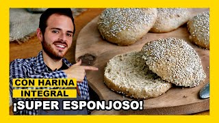 🔶 Como hacer PAN de HAMBURGUESA FÁCIL y SIN huevo receta VEGANA  PAN de PAPA [upl. by Eelsel]