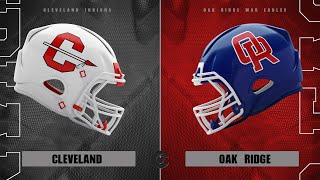 Cleveland HS at Oak Ridge HS [upl. by Nylyaj]