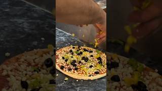 fresh pizza coming out of the oven foodasmr food turkishstreetfood [upl. by Narej]