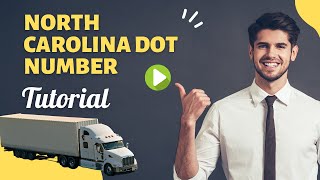 North Carolina DOT Number  Want to know How to Get a DOT Number in North Carolina [upl. by Eiliak]