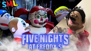 SML Movie Five Nights At Freddys Sister Location Reaction Puppet Reaction [upl. by Aryamoy]