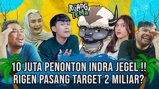 RIGEN YIP YIP❗🤣 KALAH SAING SAMA INDRA JEGEL❓ RUANG TEMA [upl. by Nickola]