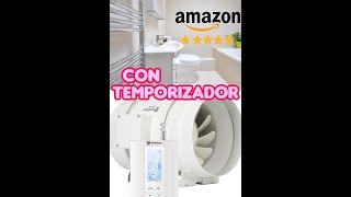 🔝 EXTRACTOR de Aire para BAÑO con SENSOR de HUMEDAD 🚿 [upl. by Hagood168]